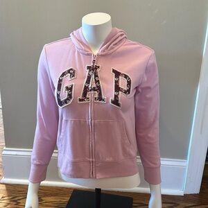 GAP kids size XXL (14-16) soft logo zip hoodie